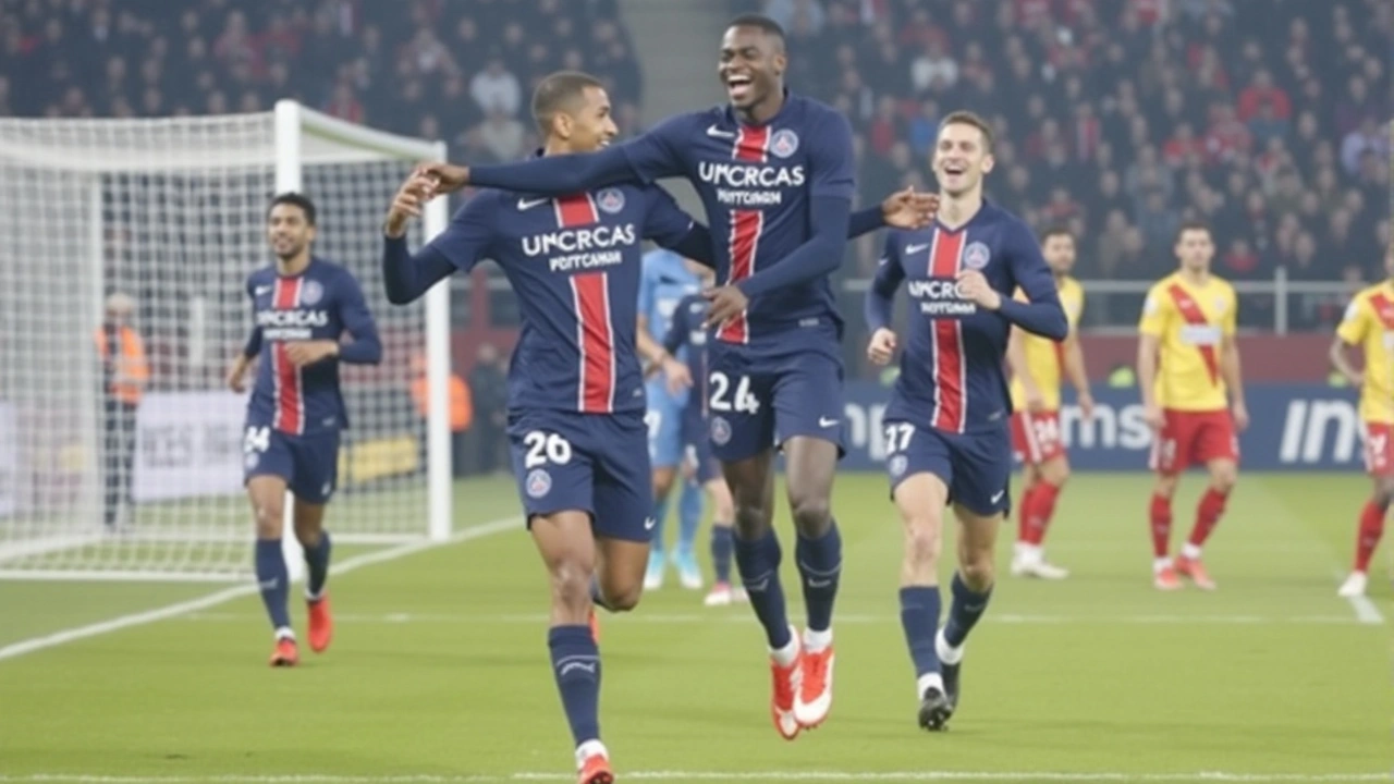 PSG Conquista Vitória Importante Sobre o Lens no Campeonato Francês