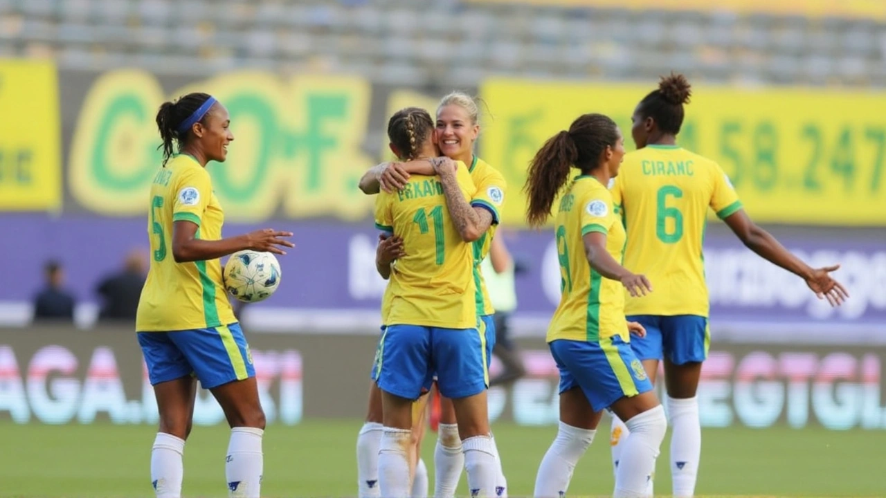 Brasil goleia Uruguai por 5 a 1 e garante vaga na final da Copa América Feminina e nas Olimpíadas de 2028