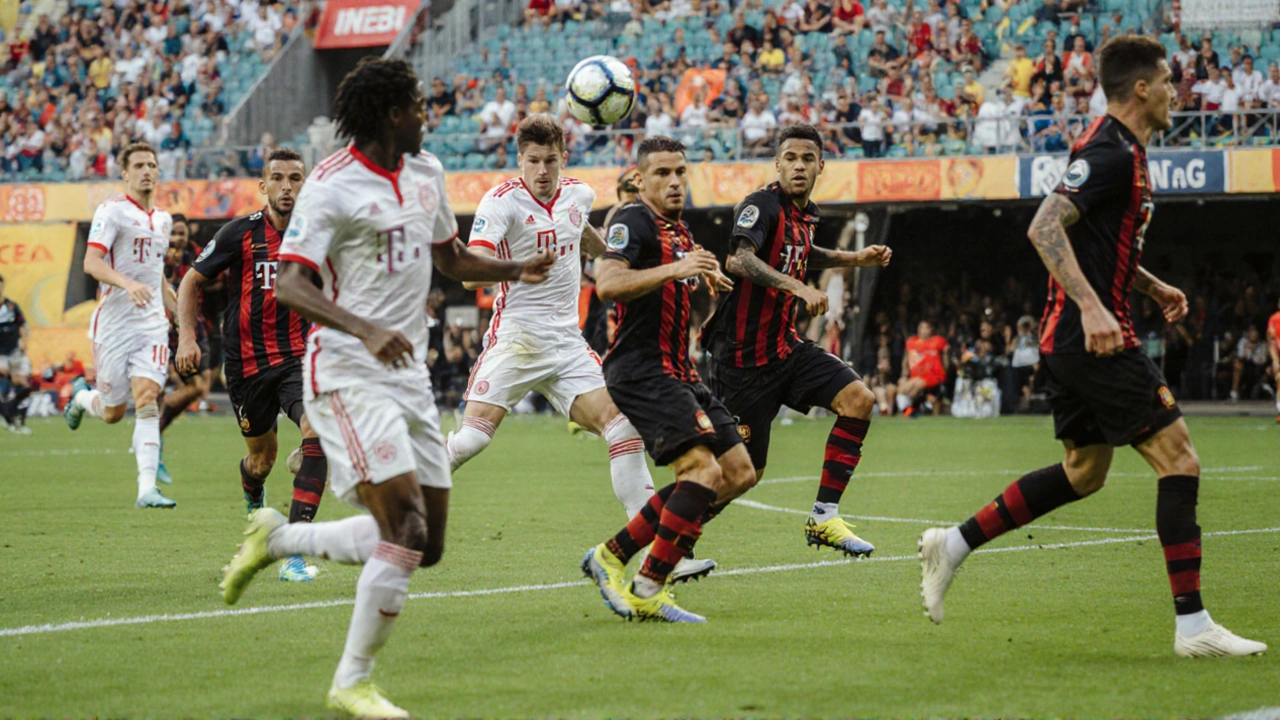 Bayern Munich vence Flamengo por 4 a 2 e garante vaga contra o PSG